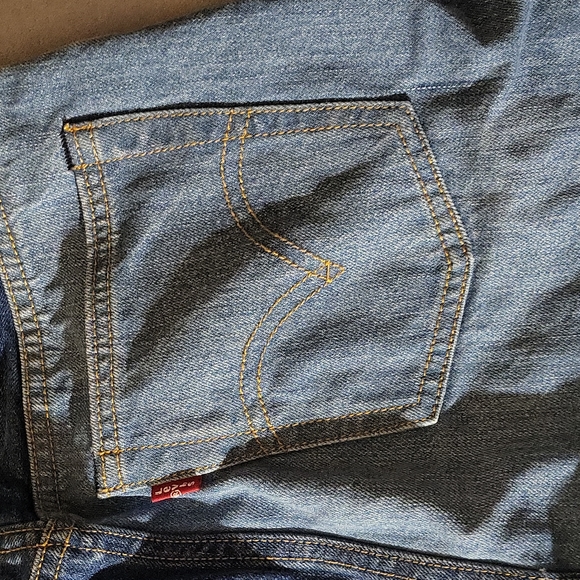 Levi's patchwork Jean skirt - Picture 5 of 6